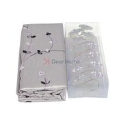 Lilas Double Fabric Shower Curtain Bathware