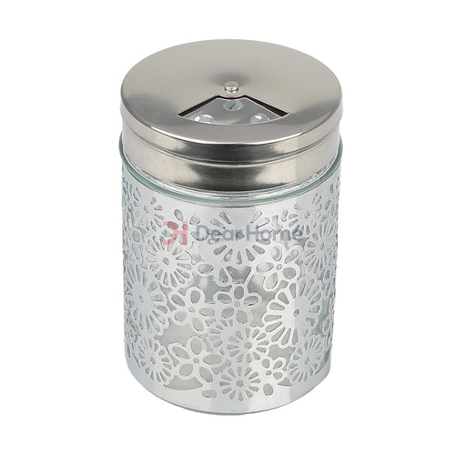 Stainless Flower Large Spice Shaker 6 Pcs Kitchenware