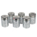 Stainless Flower Large Spice Shaker 6 Pcs Kitchenware