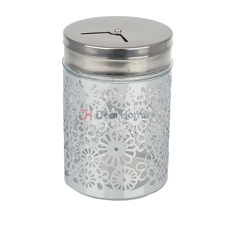 Stainless Flower Large Spice Shaker 6 Pcs Kitchenware