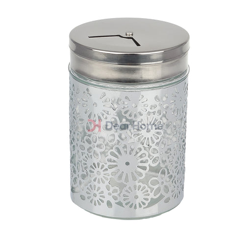 Stainless Flower Large Spice Shaker 6 Pcs Kitchenware