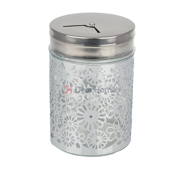 Stainless Flower Large Spice Shaker 6 Pcs Kitchenware