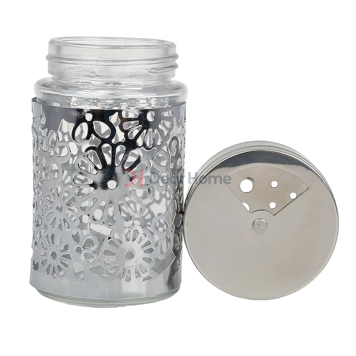 Stainless Flower Salt Shaker 12 Pcs Kitchenware