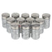 Stainless Flower Salt Shaker 12 Pcs Kitchenware