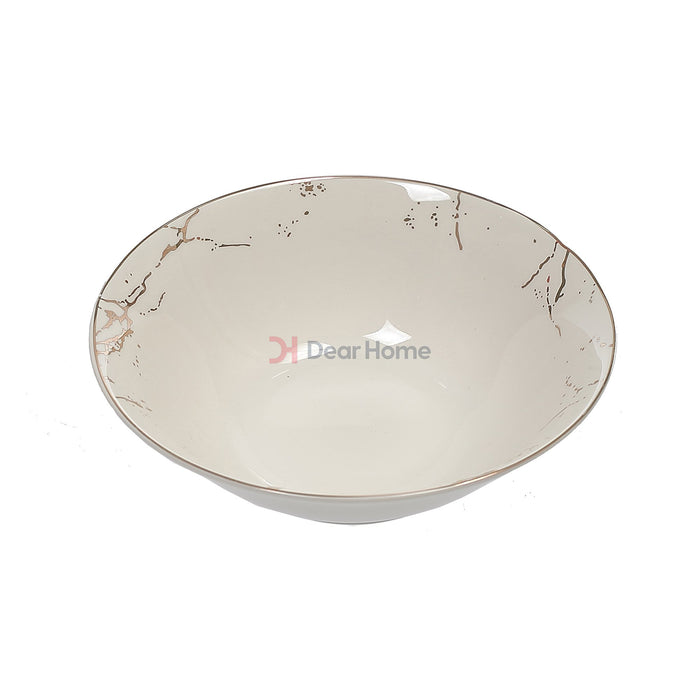 White Marble 26Pcs Dinner Set