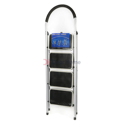 Metal 4 Step Stool Ladder Houseware