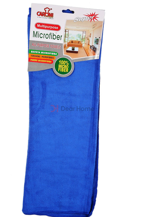 Velour Microfibre Floor Towel 50*80Cm Blue Houseware