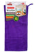 Velour Microfibre Towel 40*40Cm 1Pc Purple Houseware