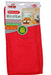 Velour Microfibre Towel 30*30Cm 1Pc Red Houseware