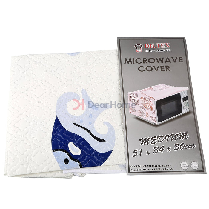 Microwave Cover Medium Blue Kitchenware