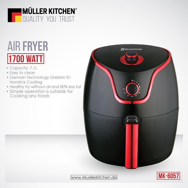 Air Fryer Muller Koch 1700W 7.1L