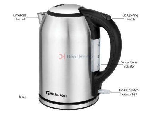 Muller Koch Electric Ss Kettle 2200W