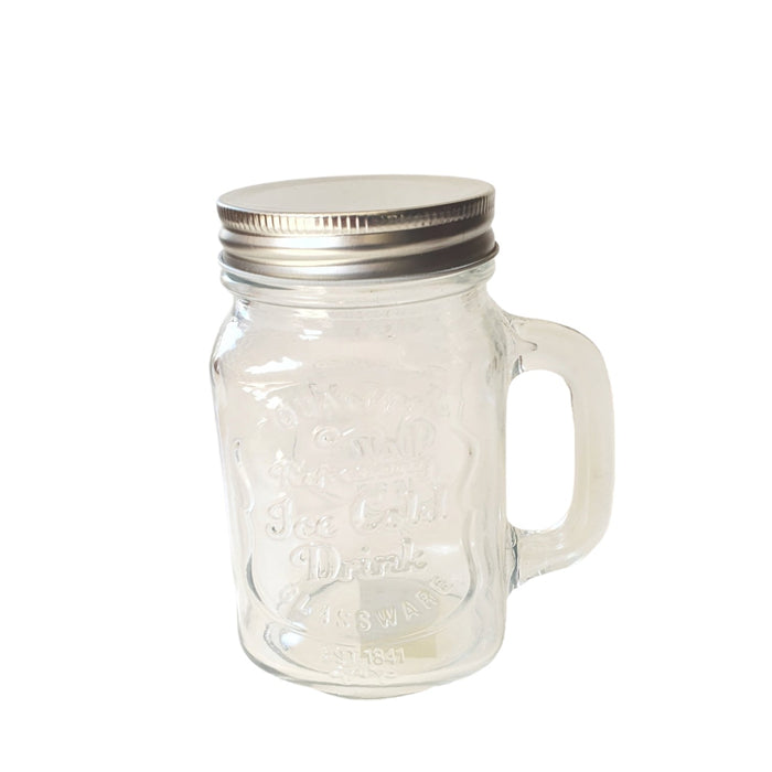 OD200- GLASS MUG WITH STAINLESS COVER