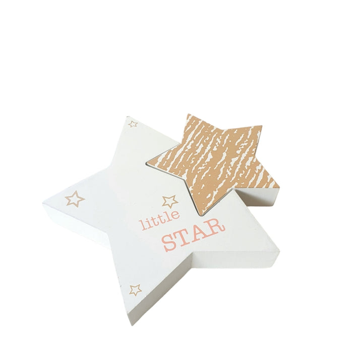 OD210- WOOD LITTLE STAR 2 PCS SET