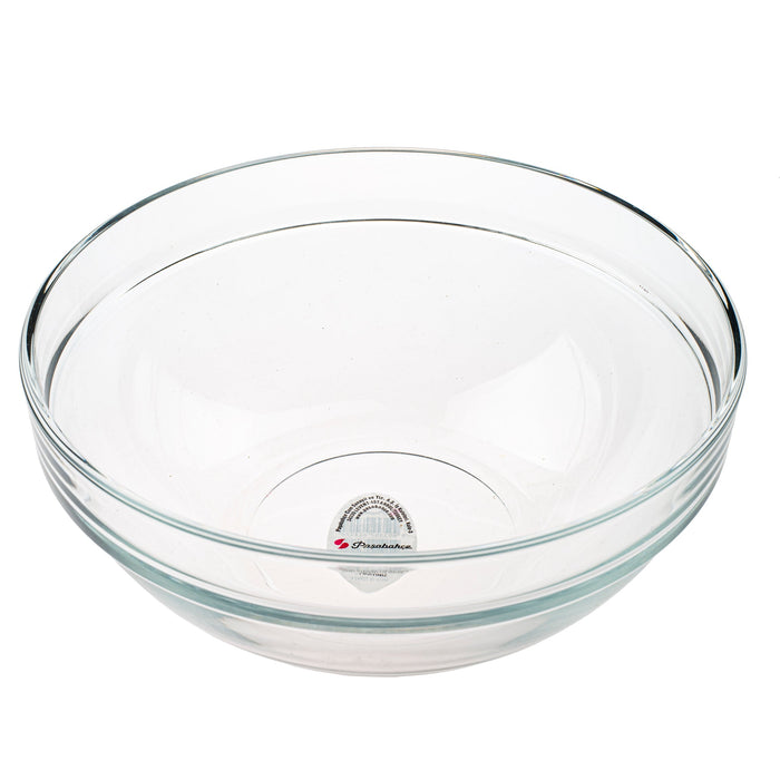 PASABAHCE 23CM GLASS BOWL