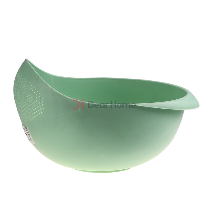 Plastic Rice Strainer Aqua Kitchenware