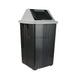 Plastic 20L Kitchen Dustbin Gray Bathware