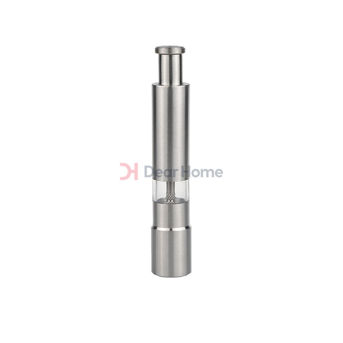 Push Stainless Pepper Grinder Tableware