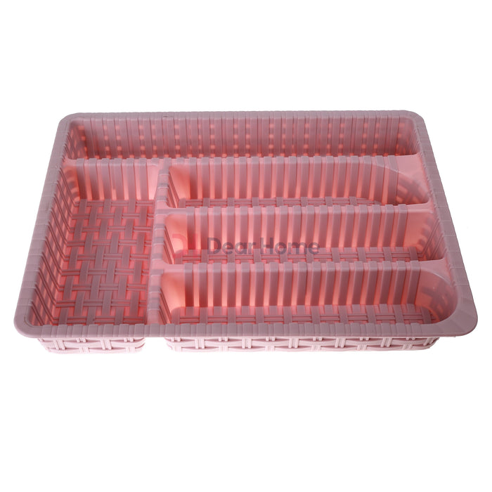 Plastic Rattan Cutlery Drawer Kitchenware