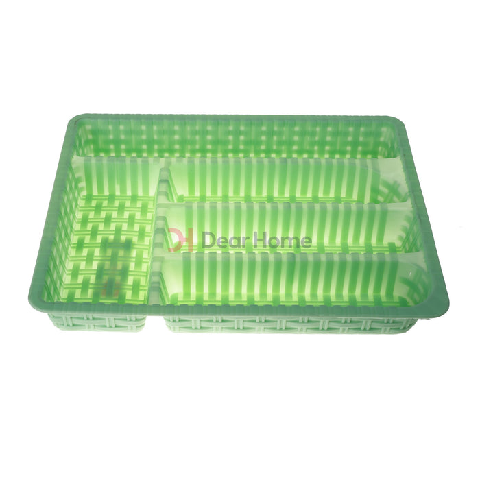 Plastic Rattan Cutlery Drawer Kitchenware