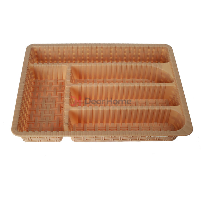 Plastic Rattan Cutlery Drawer Kitchenware