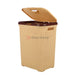 Plastic Rattan Laundry Basket Houseware