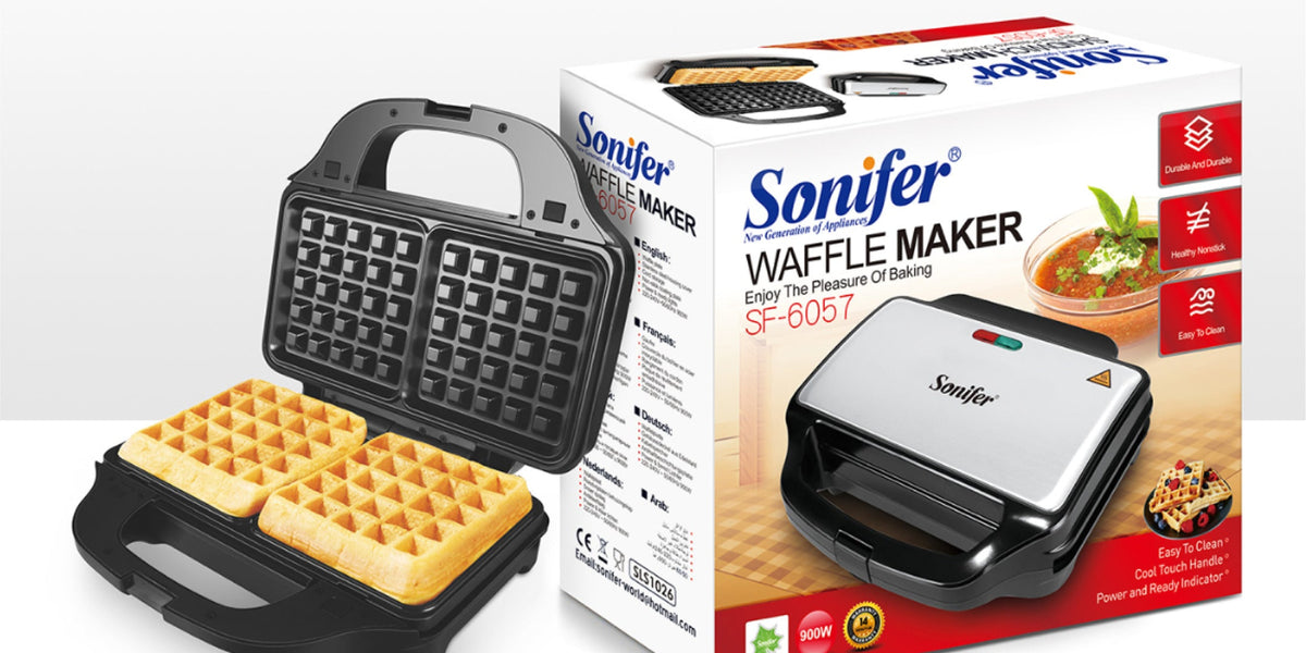 Sonifer 900W WAFFLE MAKER 900W SF-6057 — Dear Home