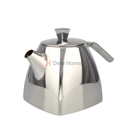 Stainless Square Tea Kettle 0.9L Kitchenware
