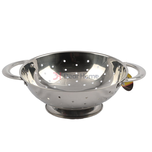 Stainless Colander With Base 20Cm Kitchenware