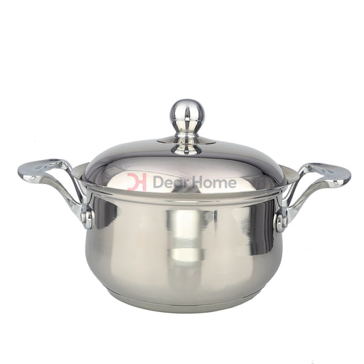 Stainless Cookpot 5Pcs Set 18/26Cm Kitchenware