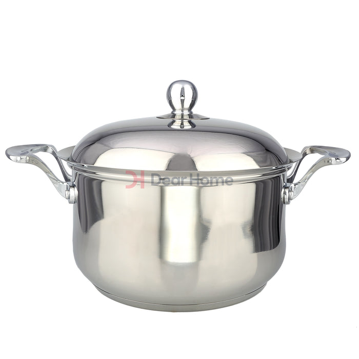 Stainless Cookpot 5Pcs Set 18/26Cm Kitchenware