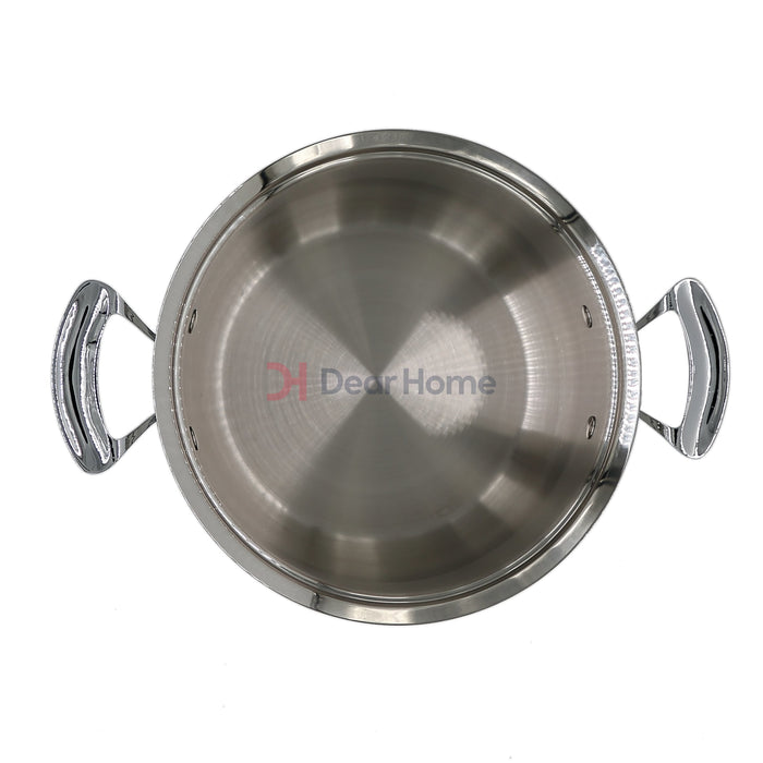 Stainless Cookpot 5Pcs Set 18/26Cm Kitchenware