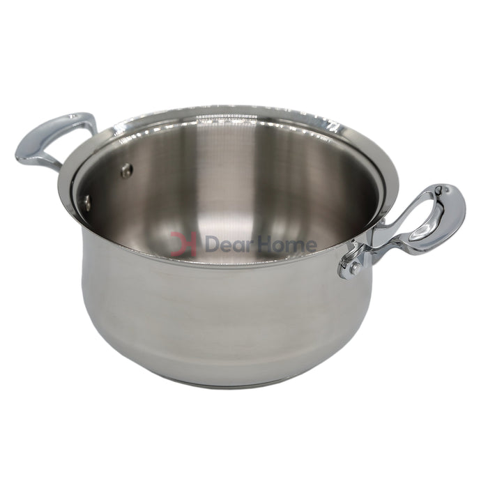 Stainless Cookpot 5Pcs Set 18/26Cm Kitchenware