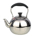 Stainless Tea Kettle Granite Handle 1.0L Black Kitchenware