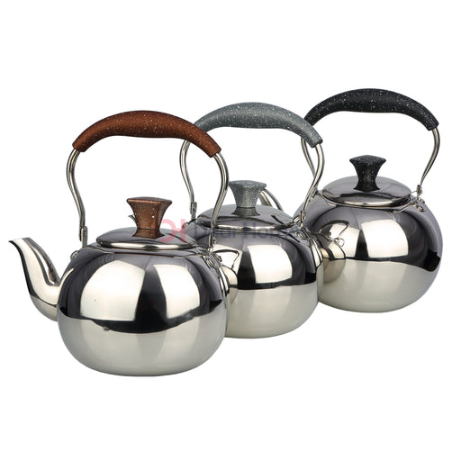 Stainless Tea Kettle Granite Handle 1.5L Kitchenware