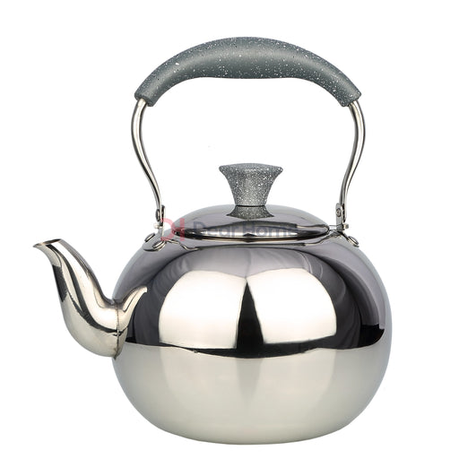 Stainless Tea Kettle Granite Handle 2.0L Gray Kitchenware