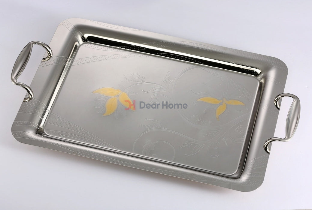 Stainless Large Serving Tray 878 Houseware