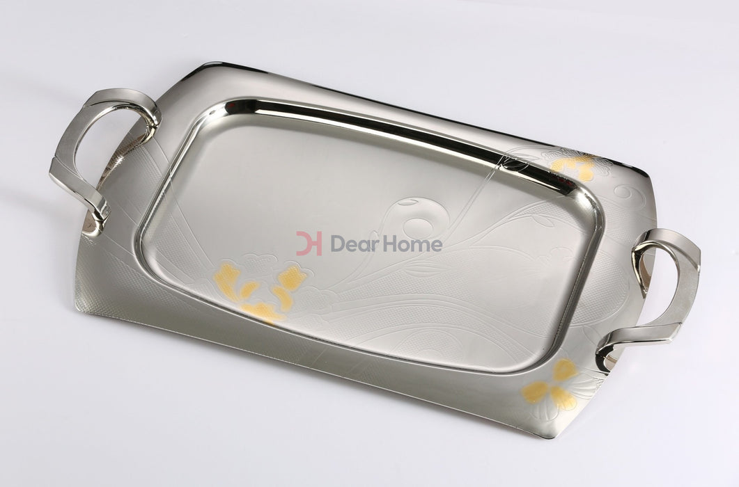 Stainless Large Serving Tray 341 Houseware