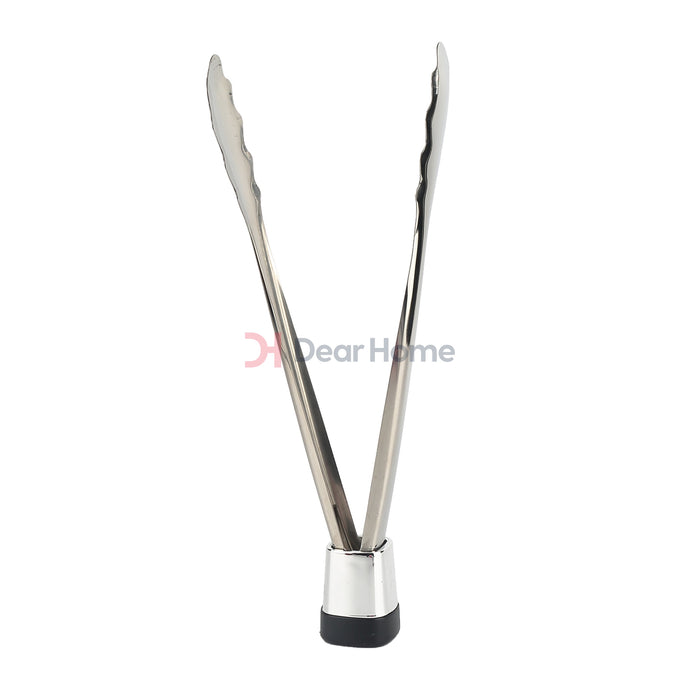 Stainless Salad Tong With Base Kitchenware