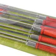 Stainless Square Bbq Skewers+Wood Handle Kitchenware