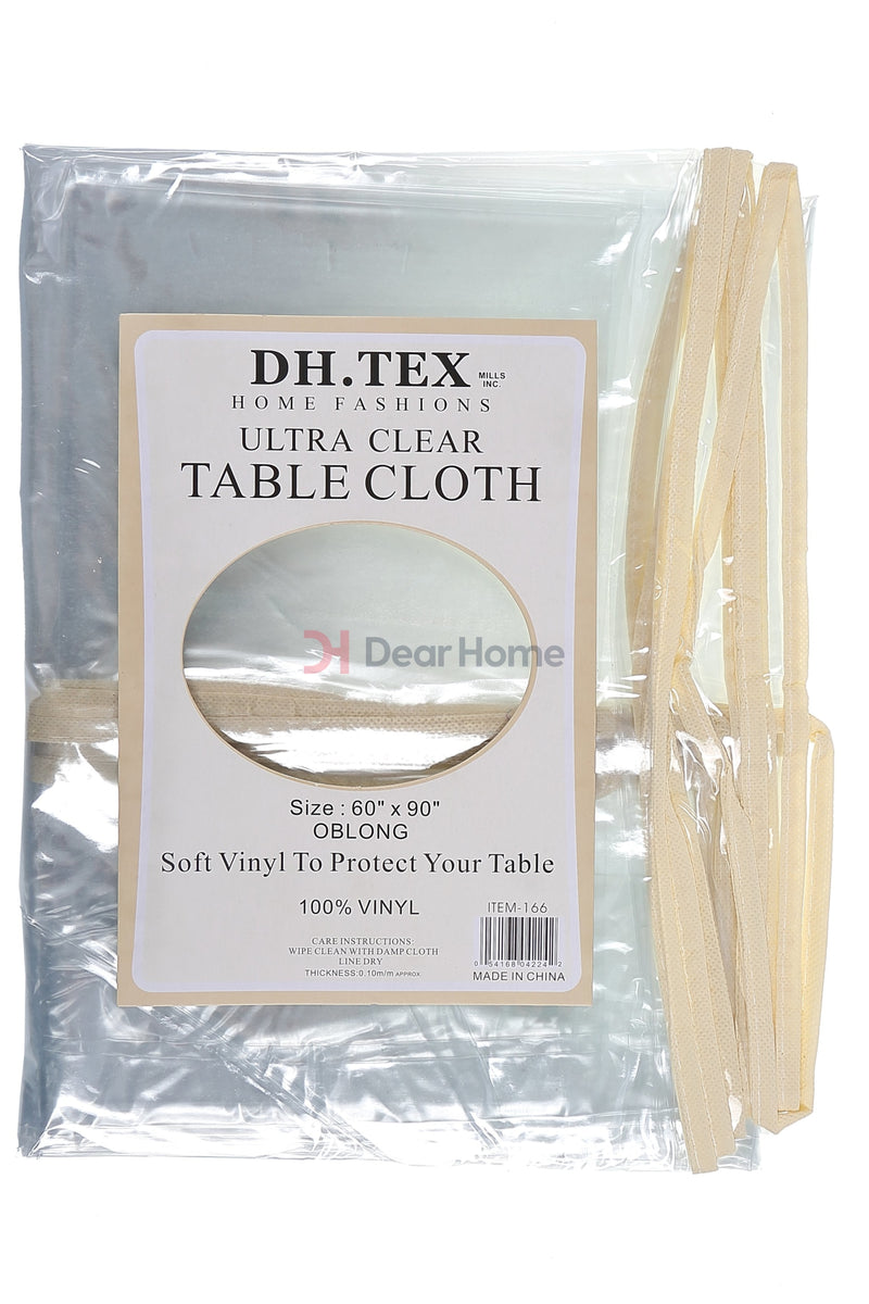 Clear Pvc Table Cloth 150*225Cm Beige Houseware