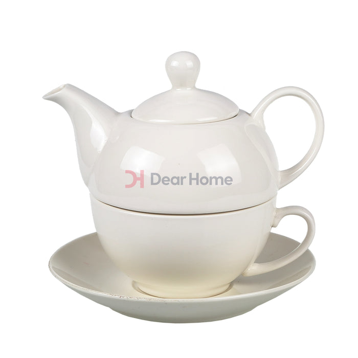 New Bone Spring Tea For One White Tableware