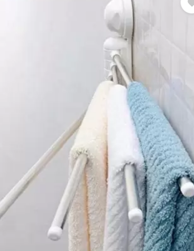 TOWEL BAR WITH MAGICAL SUCTION CUP