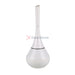 Vase Shape Toilet Brush Holder White Bathware