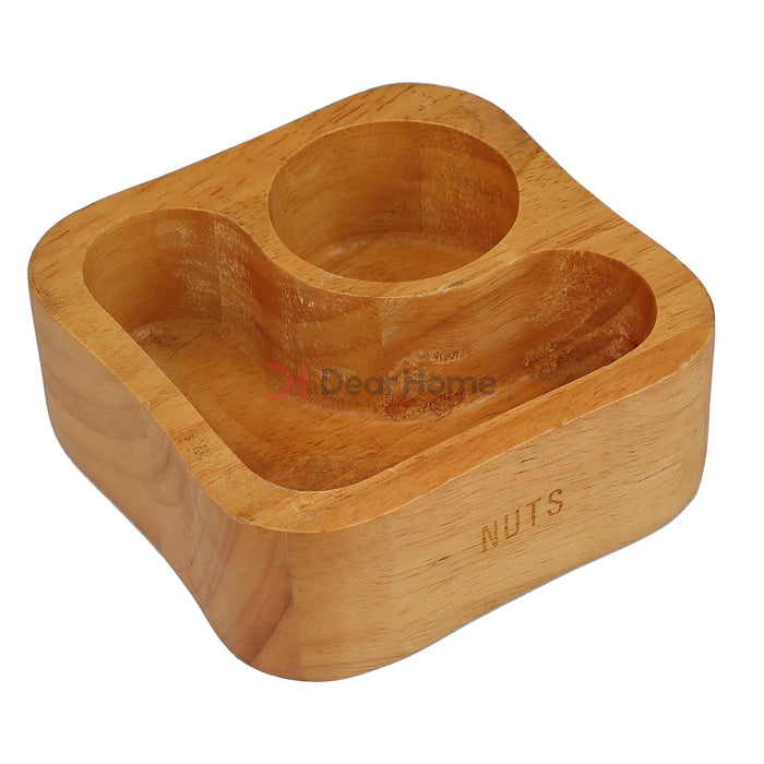 Wood Nuts Bowl Tableware