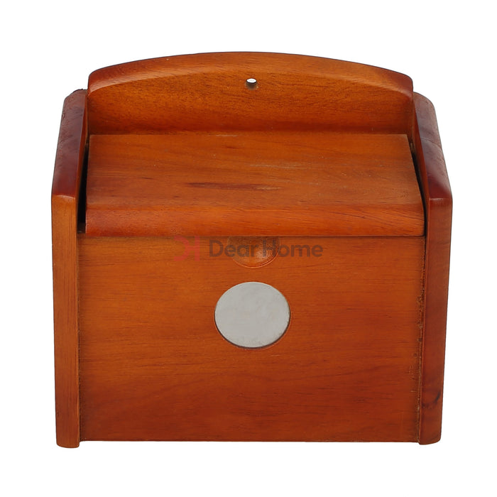 Wood Salt Box Cherry Kitchenware