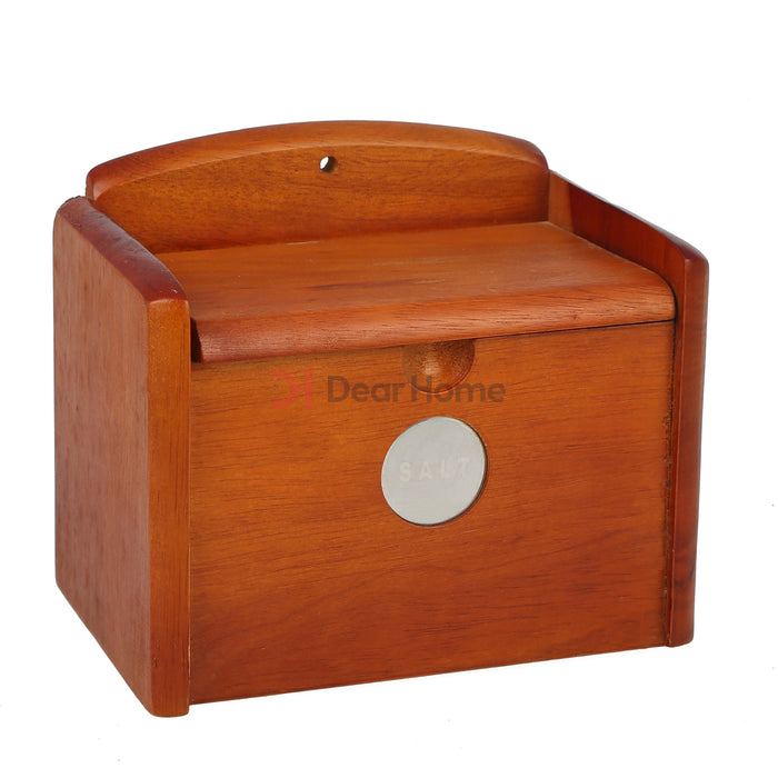 Wood Salt Box Kitchenware