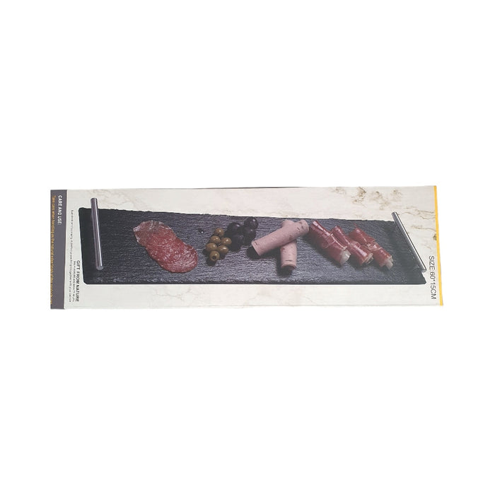 SLATE SERVING BOARD 60*15CM  X312