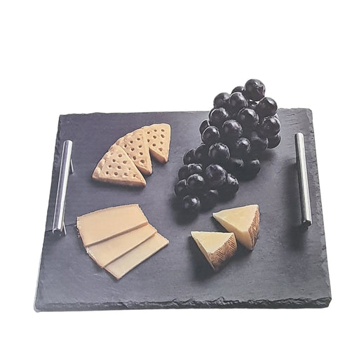 SLATE SERVING BOARD SQUARE 30*30CM  X313