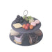 SALTE CAKE STAND 25+30CM  X316